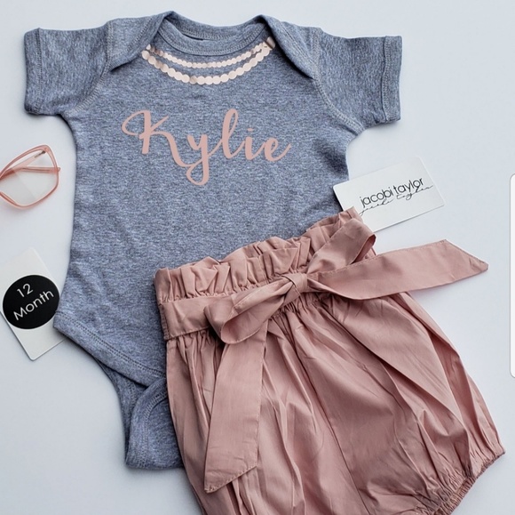 Customized Baby Onesie Outfit - Picture 2 of 4